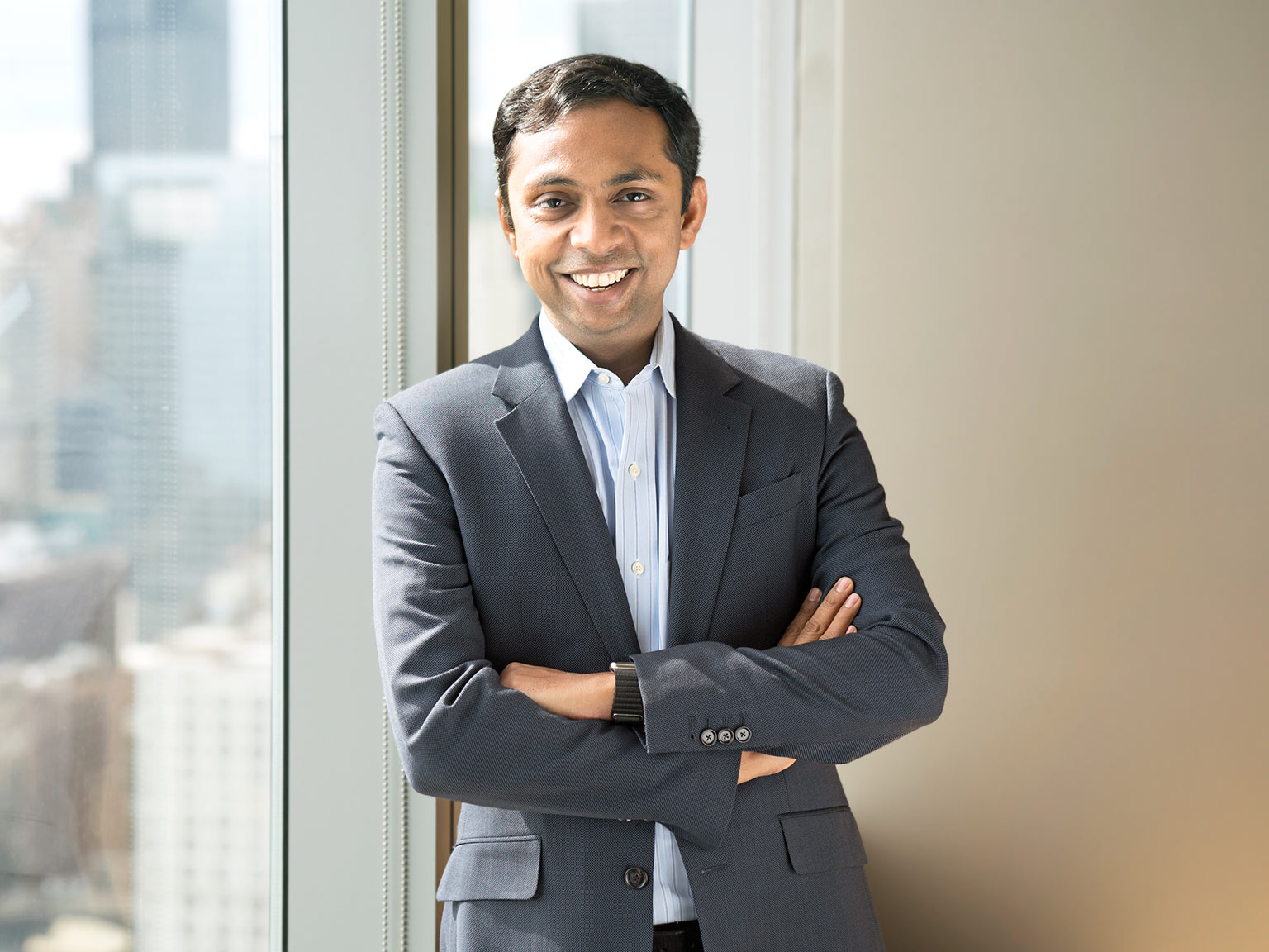 This is a profile image of Dilip Bhattacharjee